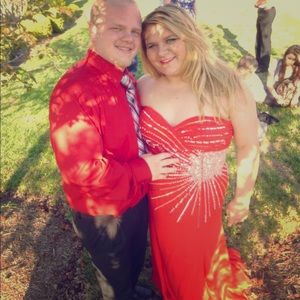 Yellow Brick Road Dress and Earrings